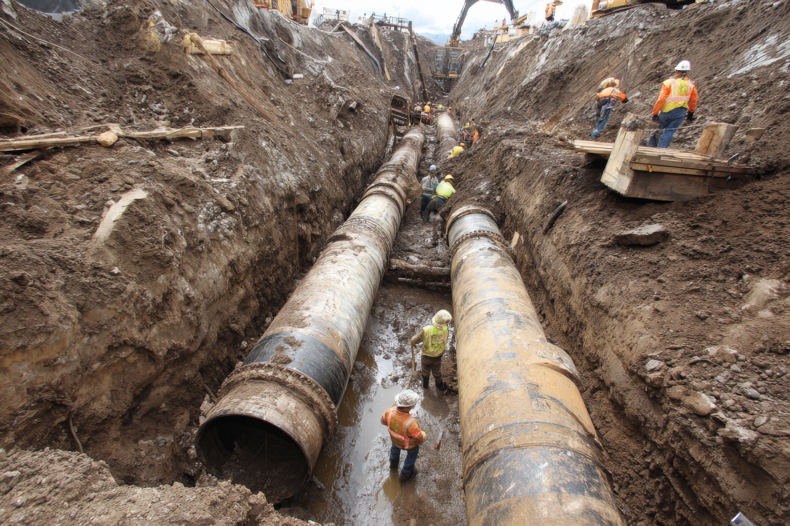 Pipeline Installation and Maintenance Services by Edstivo Limited