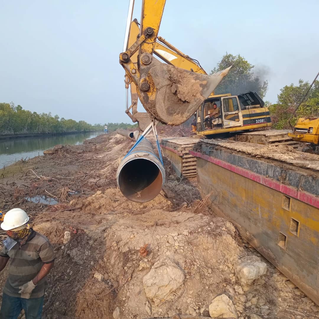 Marine construction project by Edstivo Limited