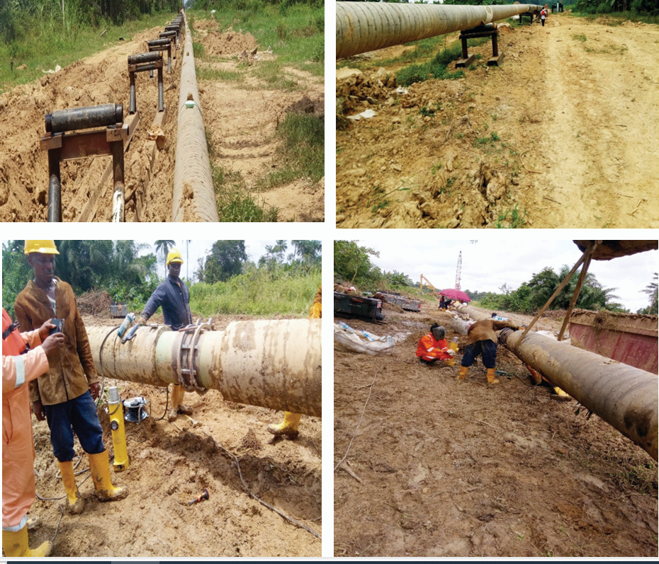 16-inch, 400km Ekoli River Crossing Pipeline Project executed by Edstivo Limited in Bayelsa State