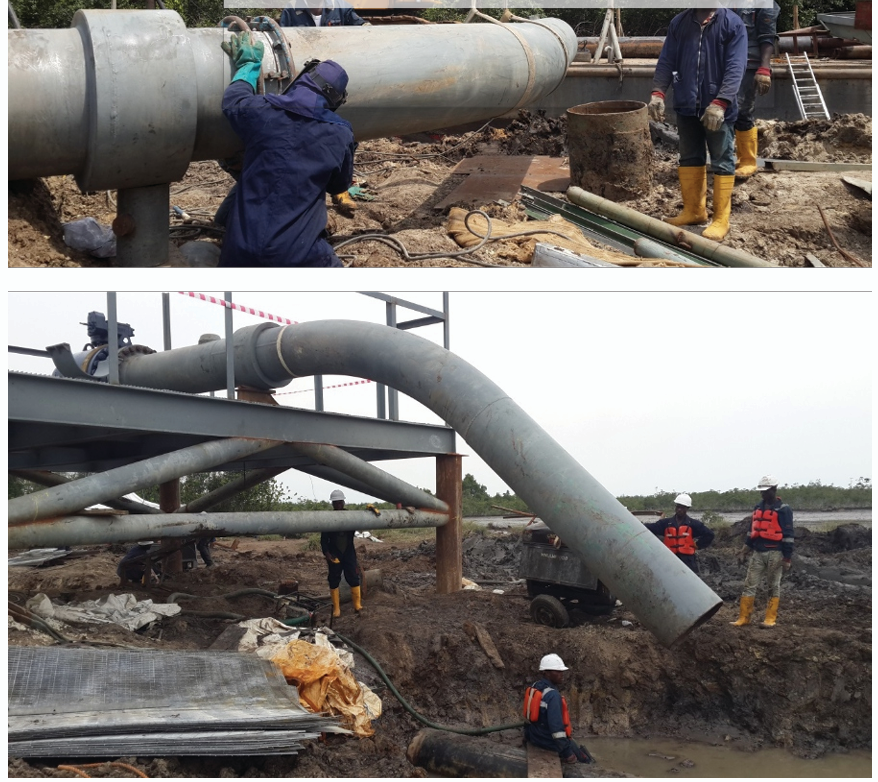 Construction of New LBV Platform at EGWA along Escravos-Warri Gas Pipeline for NGC by Edstivo Limited